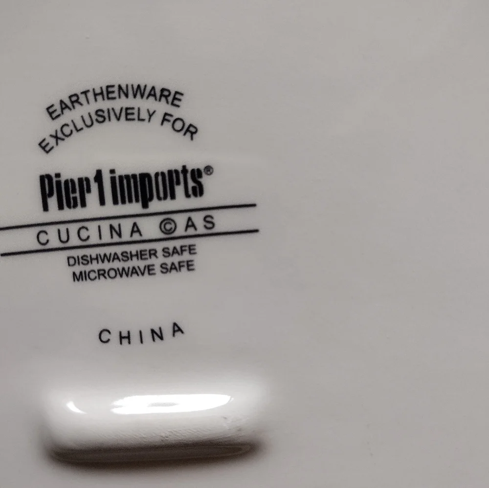 3 /$25 Pier 1 Imports appetizer plate